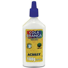 Mostrar informações para Cola Branca Acrilex 100g Imagem de Cola Branca Acrilex 100g