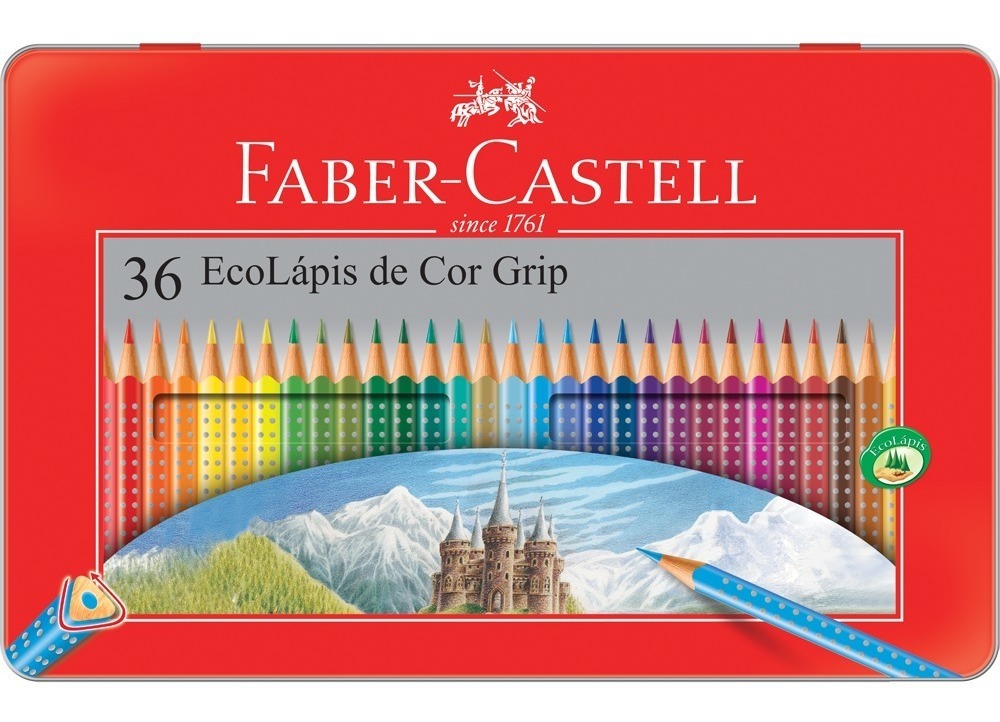 Imagem de Lápis de Cor Faber-Castell 36 cores