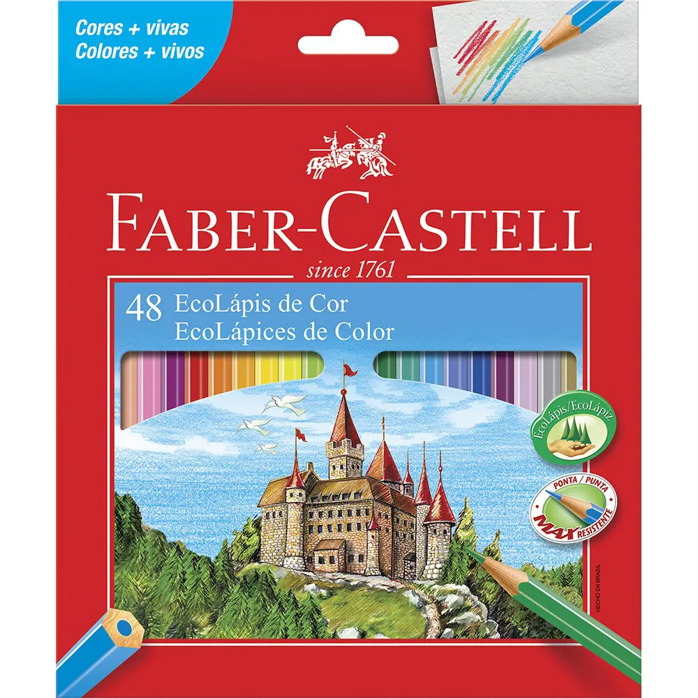 Imagem de Lápis de Cor Faber-Castell 48 Cores